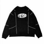 Buzo negro Oversize / Calle sin salida