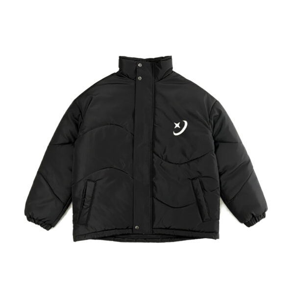 12 Chaqueta Puffer "Midnight Onyx" (Negro Clásico)