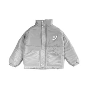 16 Chaqueta Puffer "Titanium Grey" (Gris Acero)