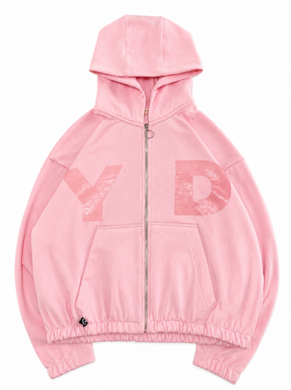 IMG_7261 Capucha Zipper rosa boxy fit