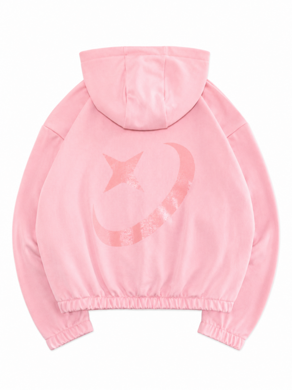 IMG_7262 Capucha Zipper rosa boxy fit